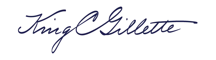 King c Gillette Signature