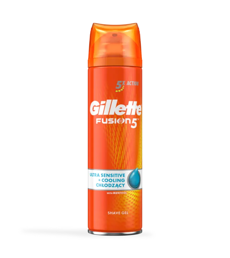 Gillette® Fusion5™ Ultra Sensitive Cooling Borotvazselé 