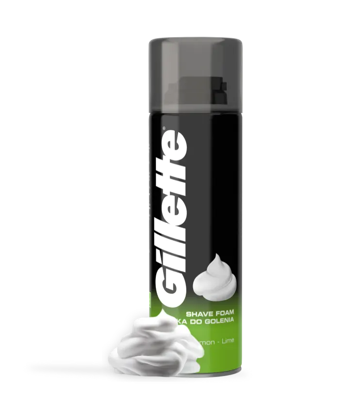 Gillette Pianka Do Golenia O Zapachu Cytrynowym