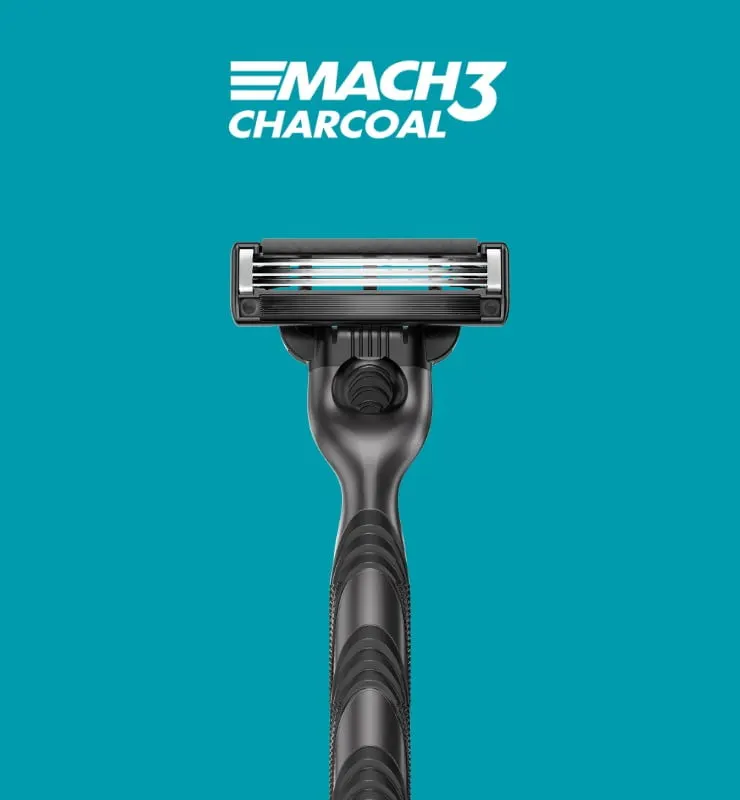 Gillette Mach3 Charcoal