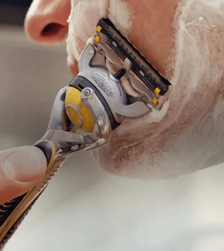 Banner of blog named Face Shaving Tips for Shaving Sensitive Skin