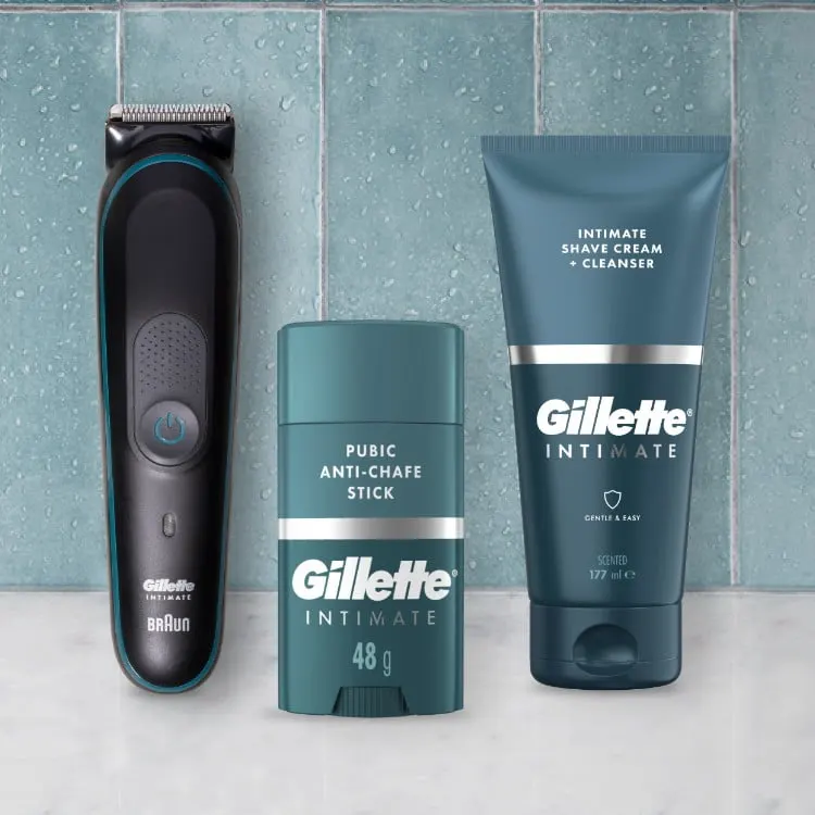 Gillette Body & Intimate portfólió az intim területekhez