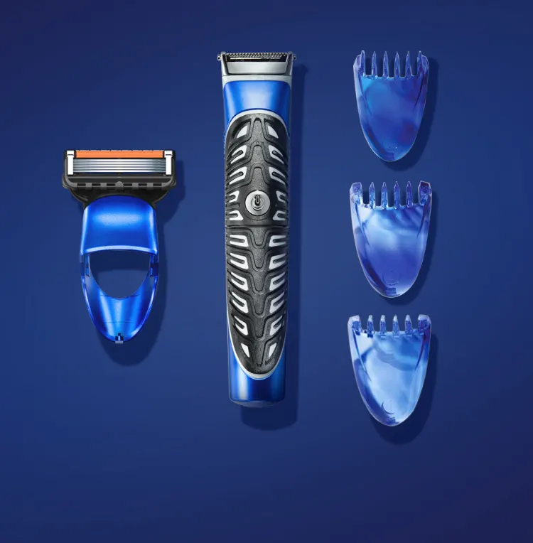 A Gillette Styler Fusion ProGlide pengékkel és Braun által tervezett trimmerrel rendelkezik