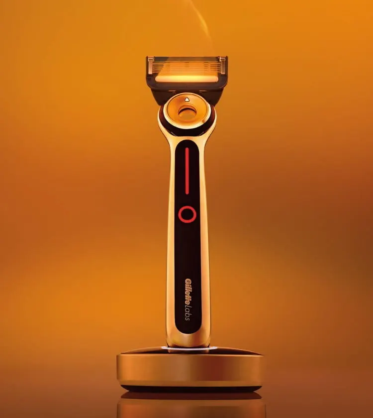 Banner of blog named Heated Razor: Experience a New Standard in Comfort and Precision Shaving