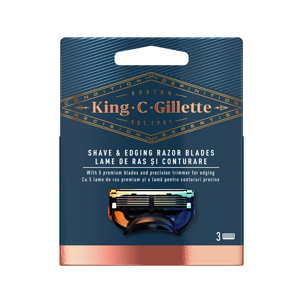 [cs-cz] King C. Gillette Shave and Edging Razor Blades - Carousel 1 - New