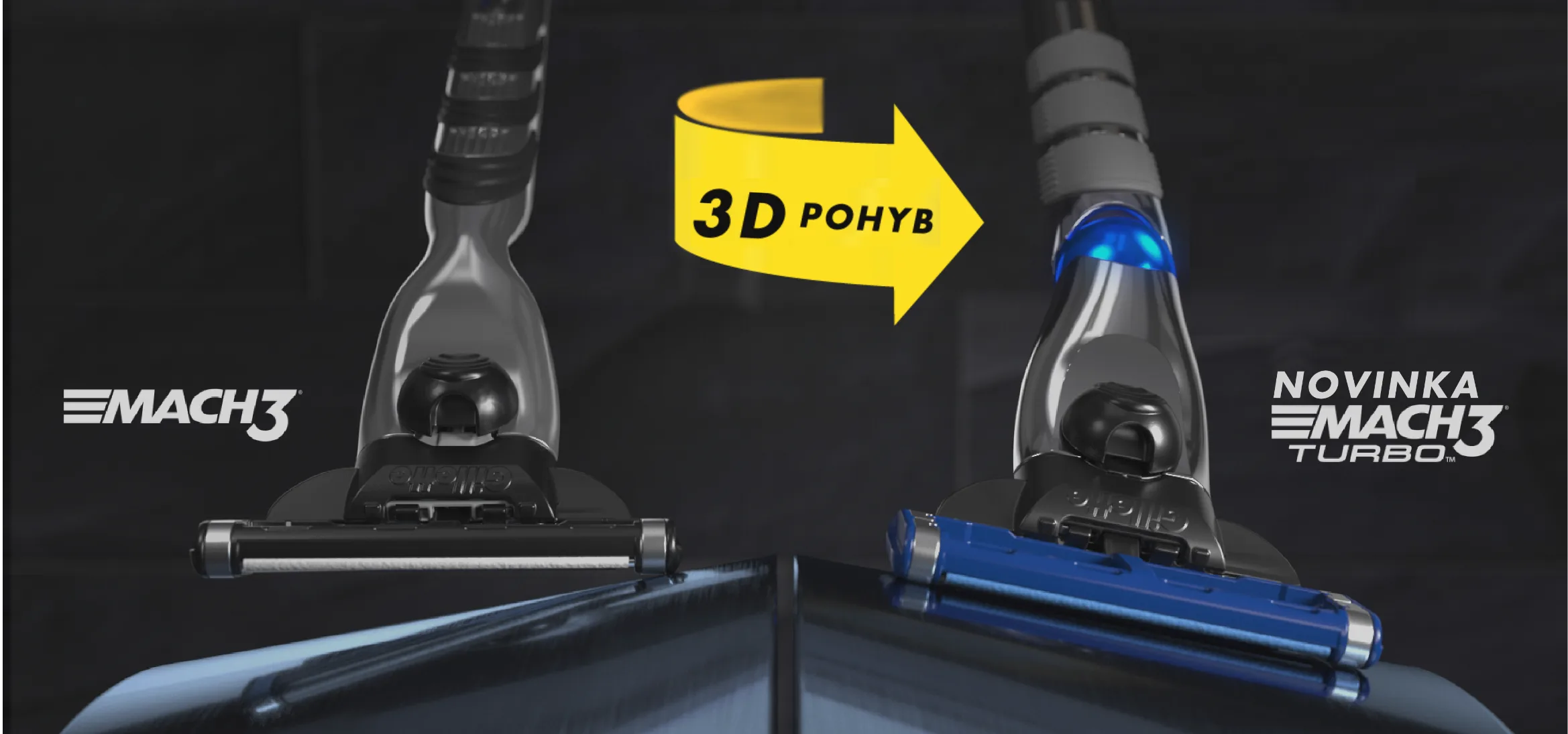 Rukojeť 3D Motion se přizpůsobí konturám