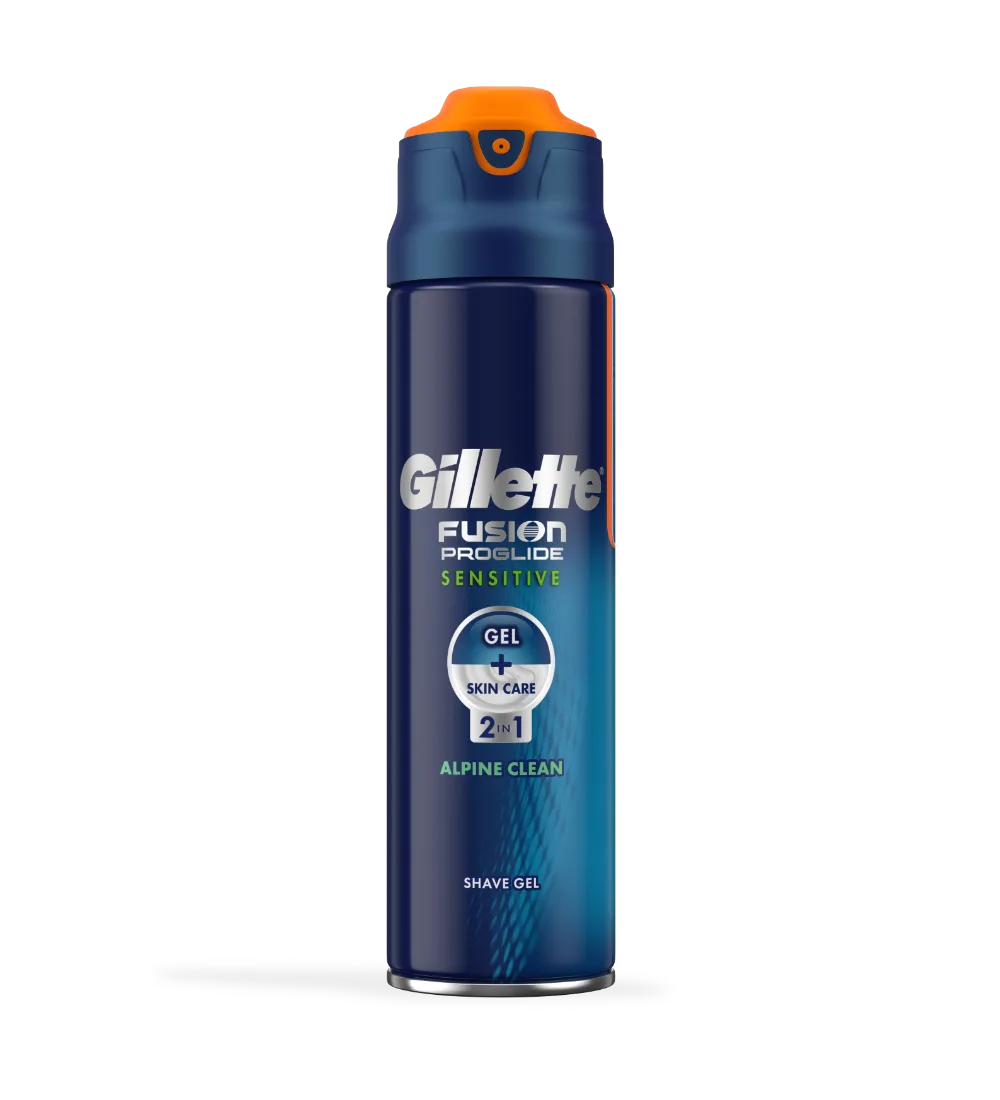 Fusion Proglide 2 W 1 Sensitive Alpine Clean Żel Do Golenia