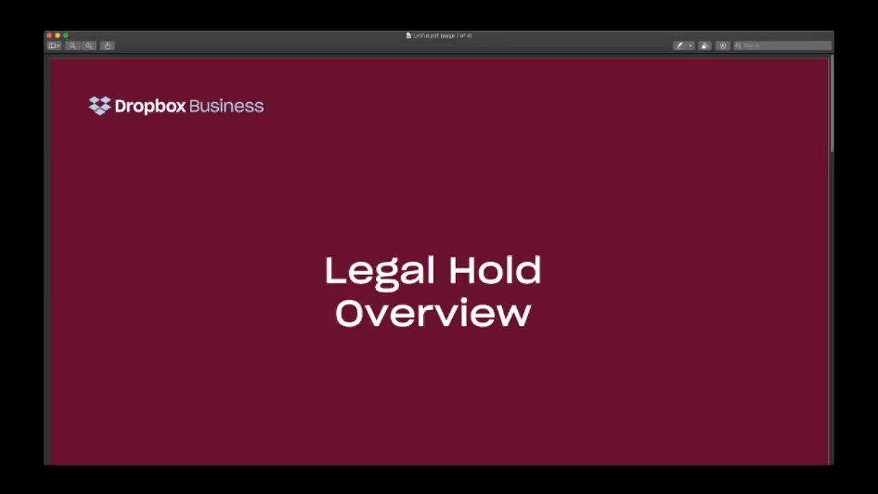 Legal Holds Overview Thumb