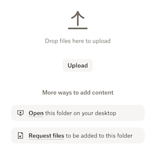 How can Dropbox help my team work together - Add some files