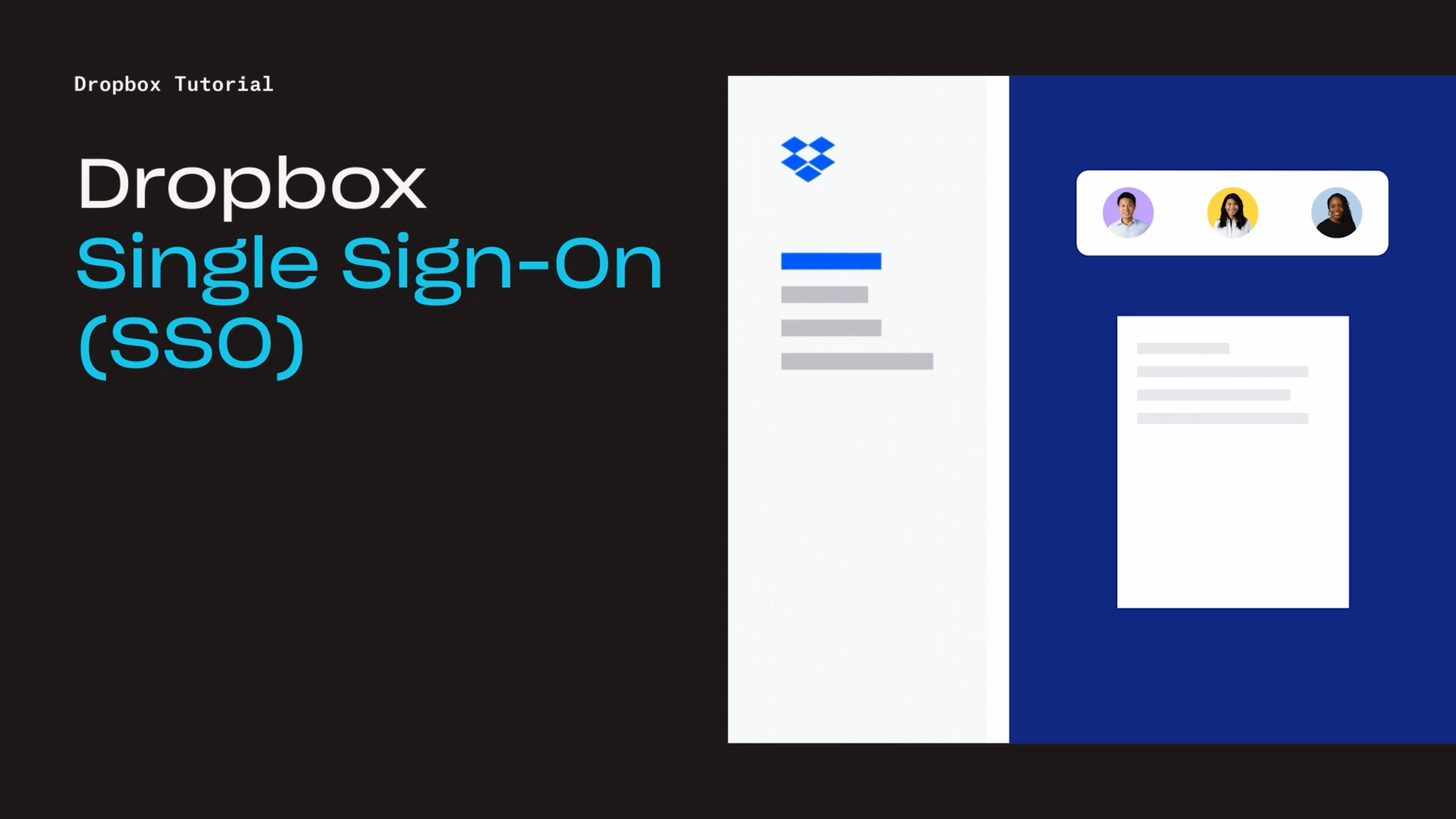 Dropbox Single Sign-On (SSO) Thumb