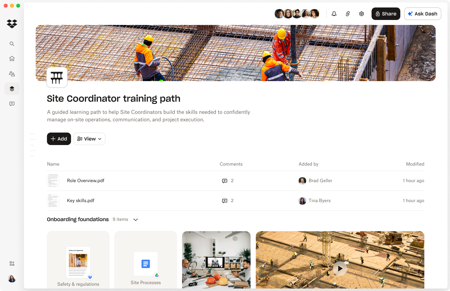 Create and Manage Stacks in Dash for Admins | Dropbox Learn