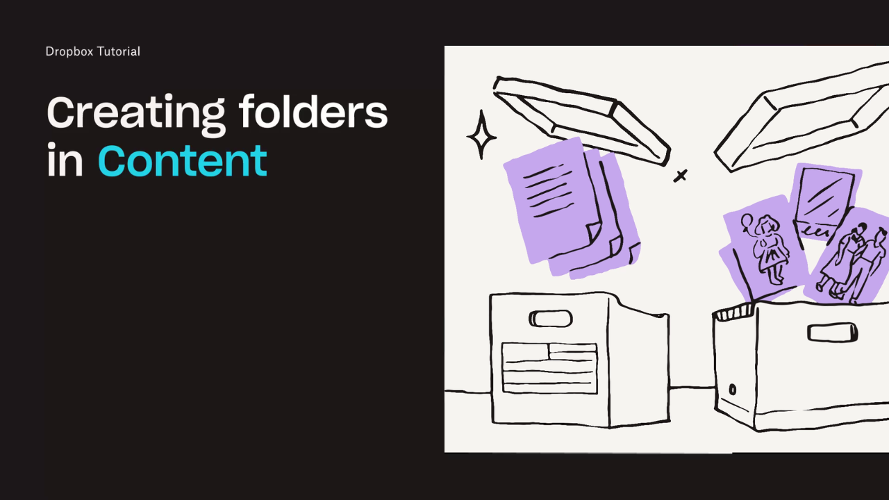 Creating folders in Content Thumbnail