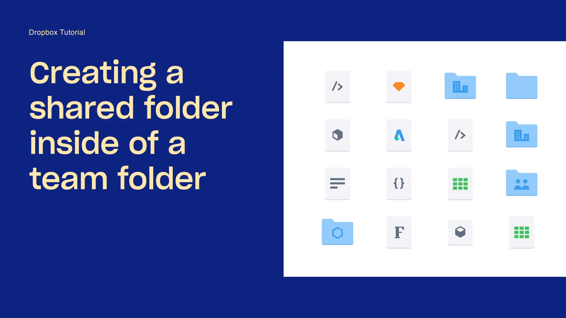 Creating a shared folder inside of a team folder Thumb