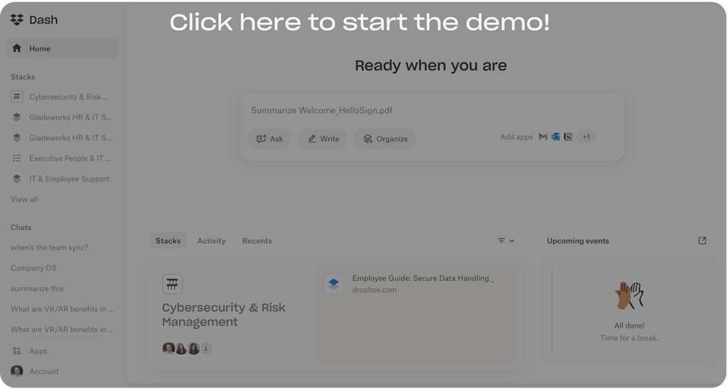 Create and Use Stacks in Dash | Dropbox Learn