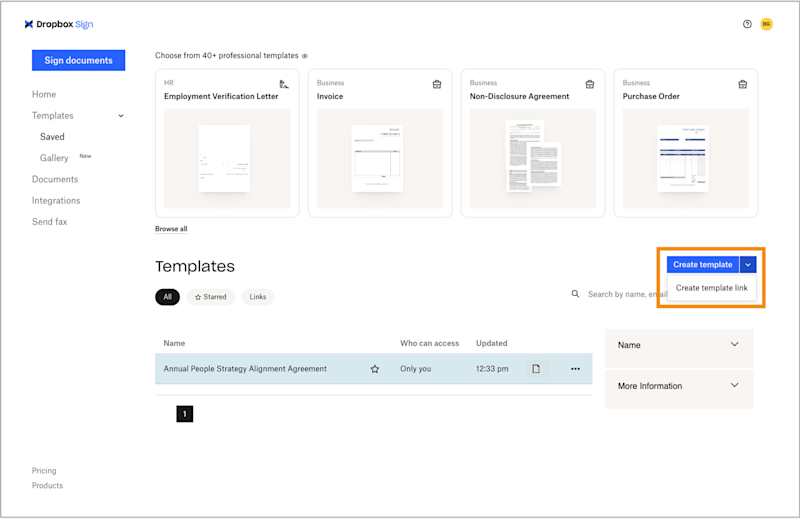 Getting started with Dropbox Sign admin | Dropbox Learn
