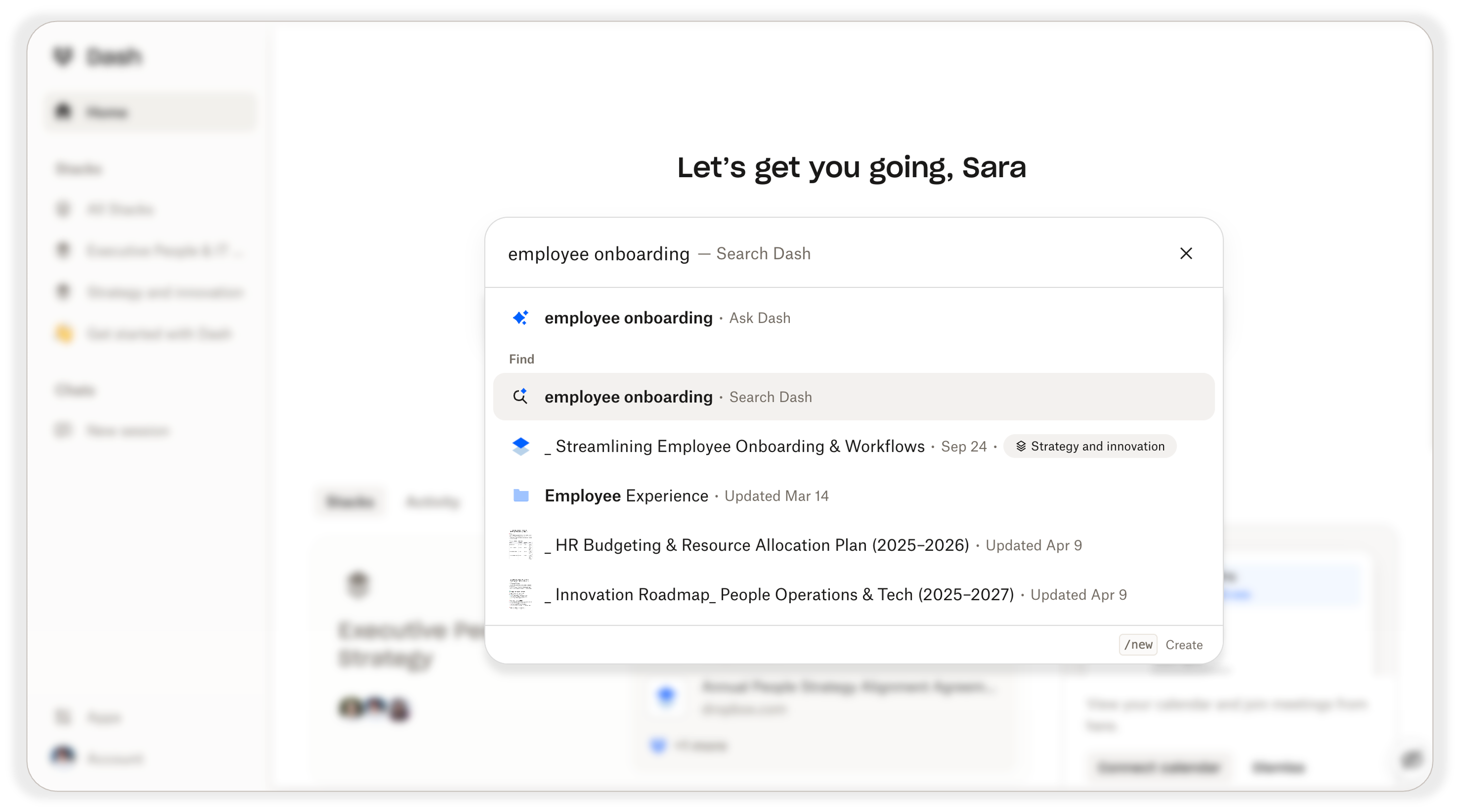 Dash Team Member QSG - Performing your first search - image 1