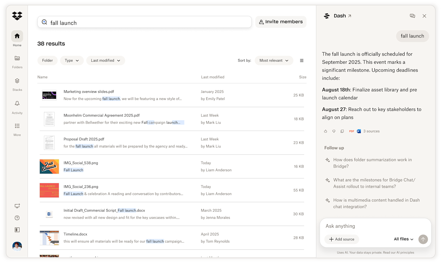 Dash in Dropbox for admins | Dropbox Learn