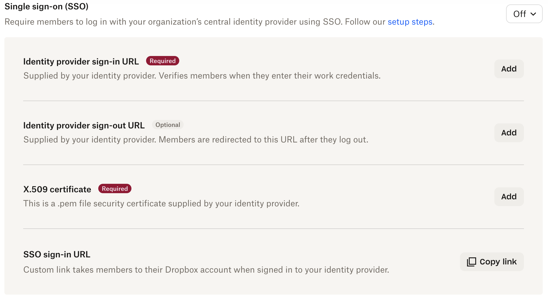 Change your mind - Adjusting your security settings