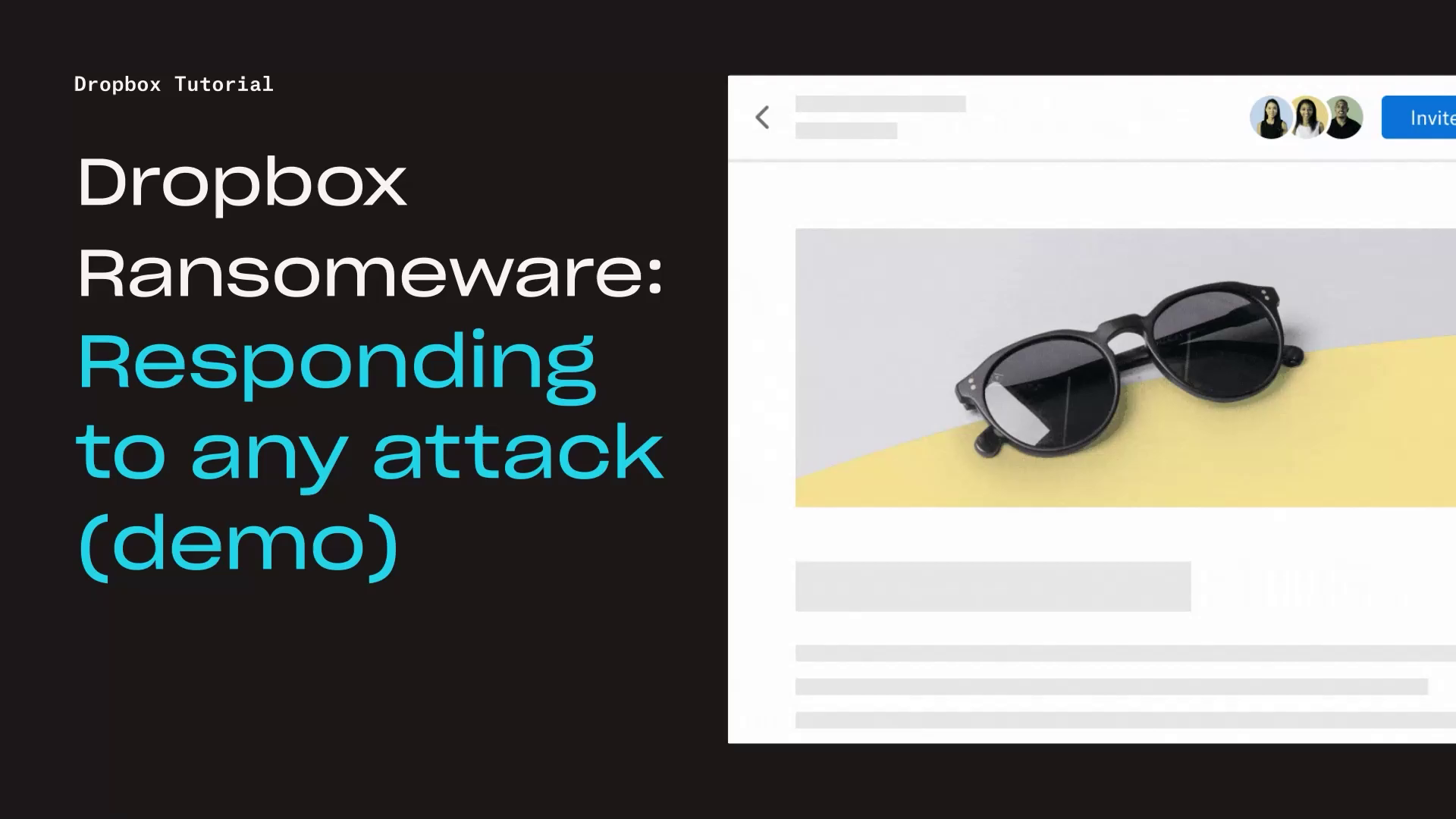 Dropbox Ransomware Responding to any attack (demo) Thumb