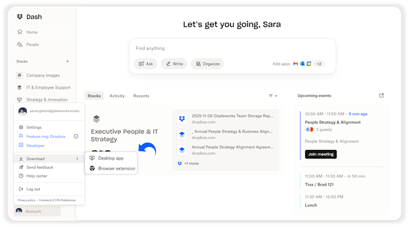 How to use Dropbox Dash as a team member | Dropbox learn