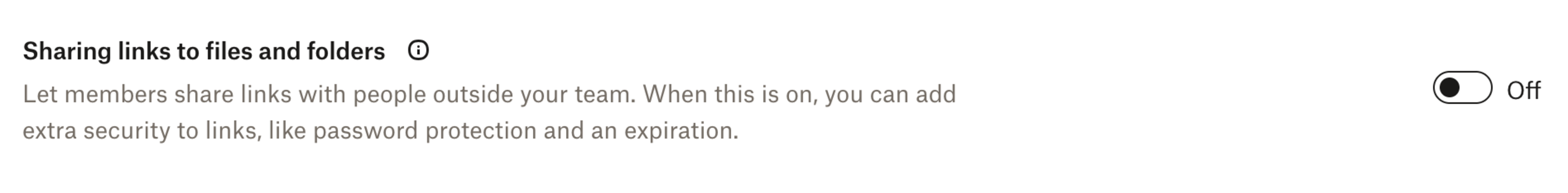 Configure your admin console - Turn it off