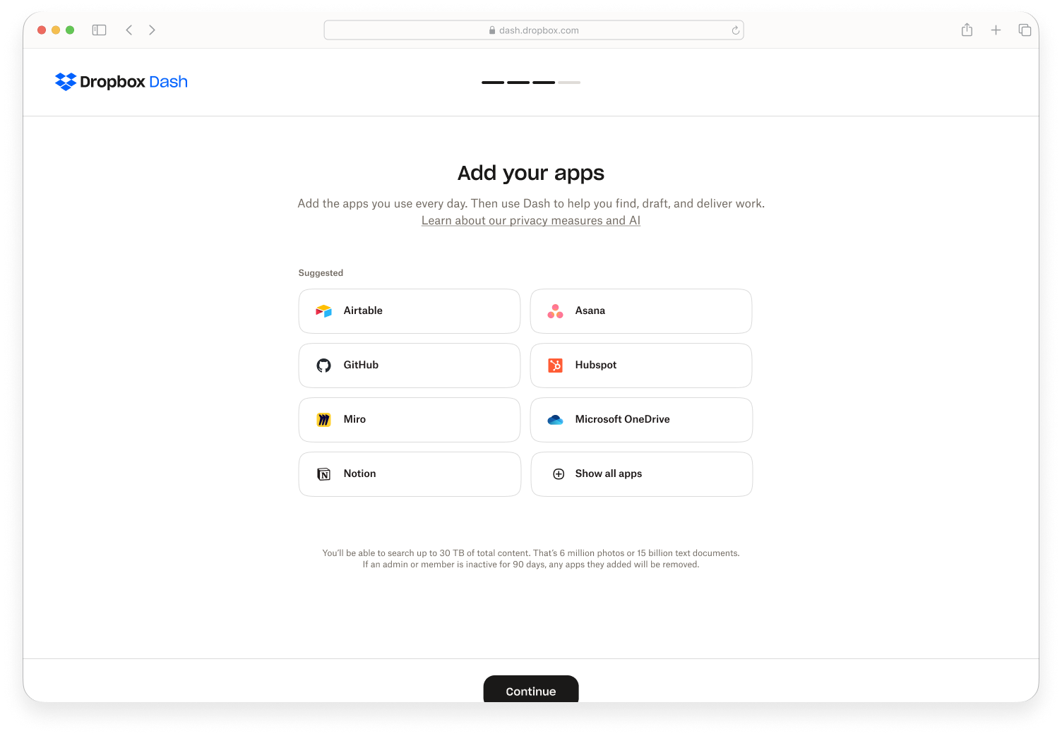 Dash Team Member QSG - Get the most out of your connected apps - image 1