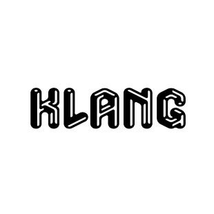 Klang logo black