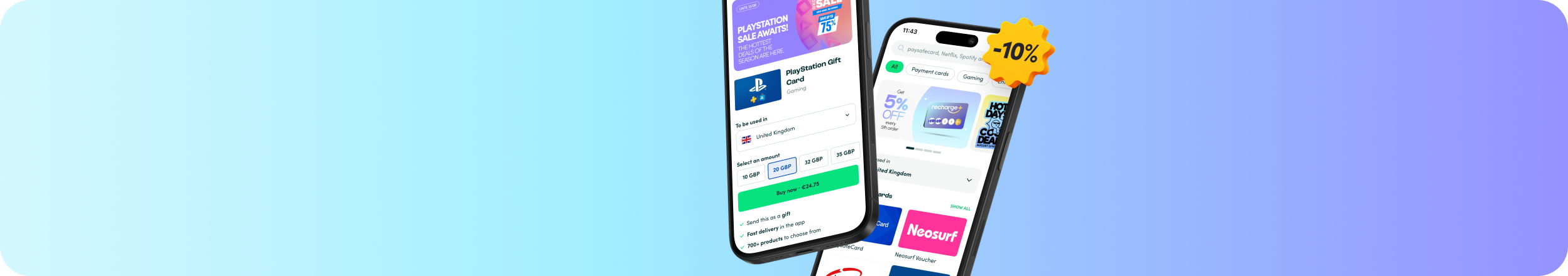 Recharge app on mobile phones