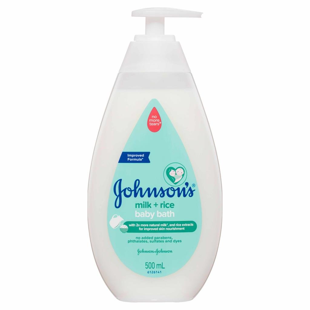 Johnson's® Baby Bath Milk and Rice