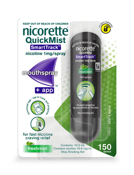 NICORETTE® QuickMist SmartTrack™ Spray
