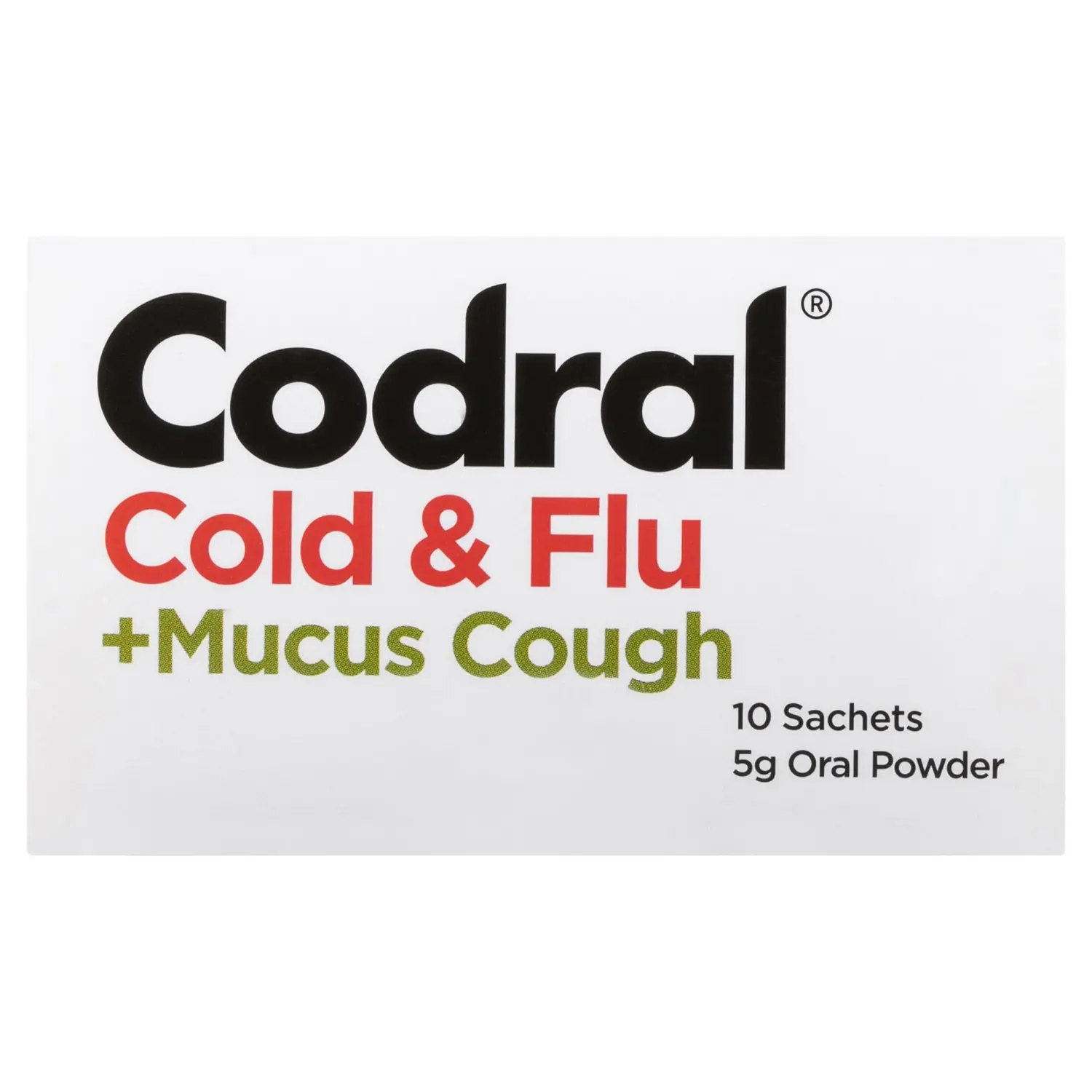 Codral Cold & Flu +Mucus Cough Hot Drink image 6