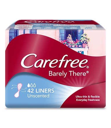 CAREFREE® BARELY THERE® Unscented Liners image 3