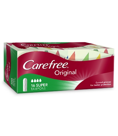 CAREFREE® Original Super Tampons image 2