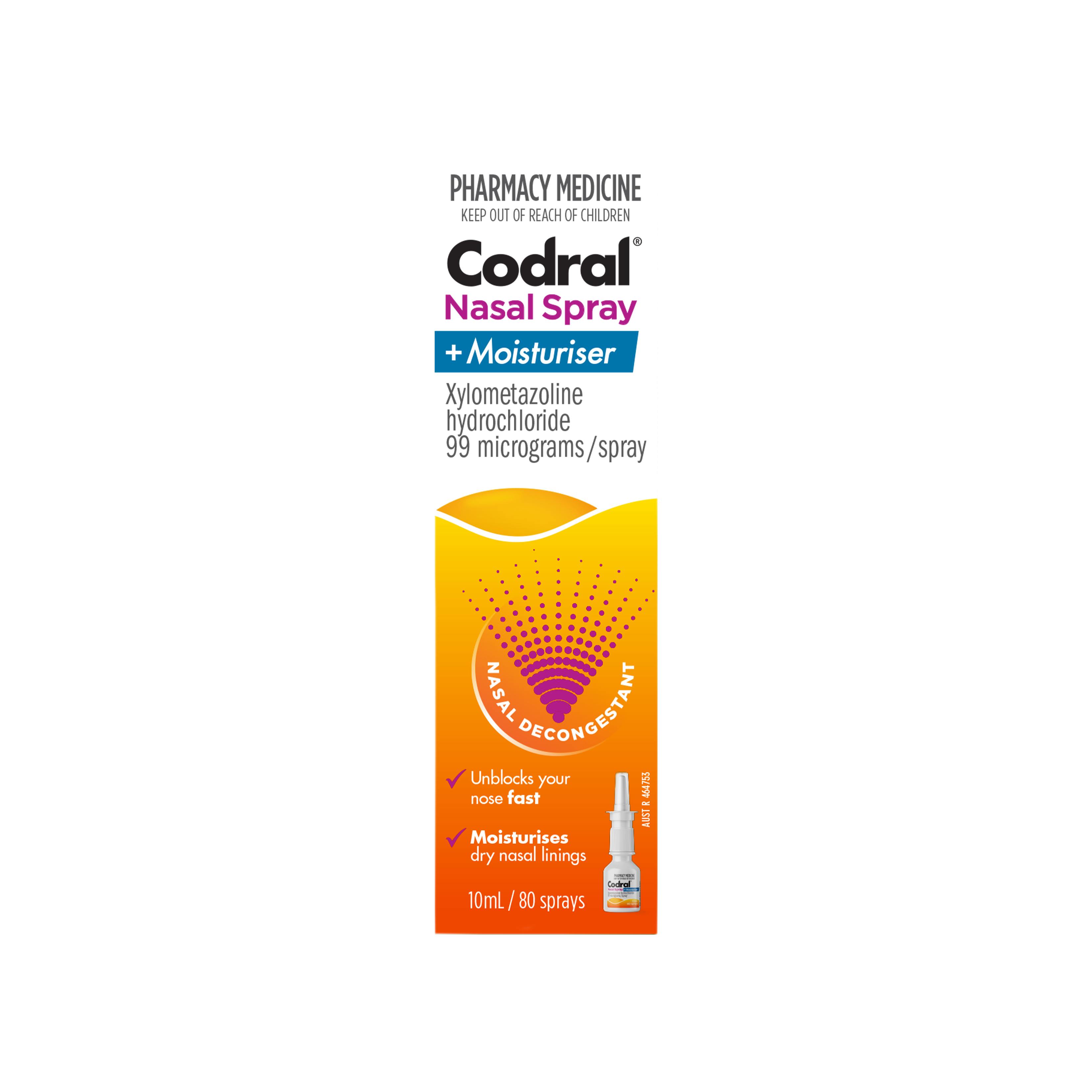 Codral Nasal Spray Xylo 10ml