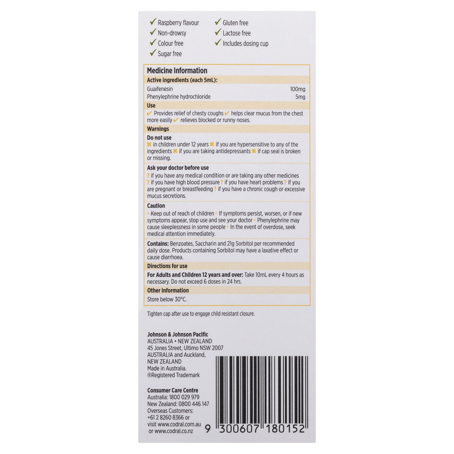 Codral Mucus Cough + Cold image 3