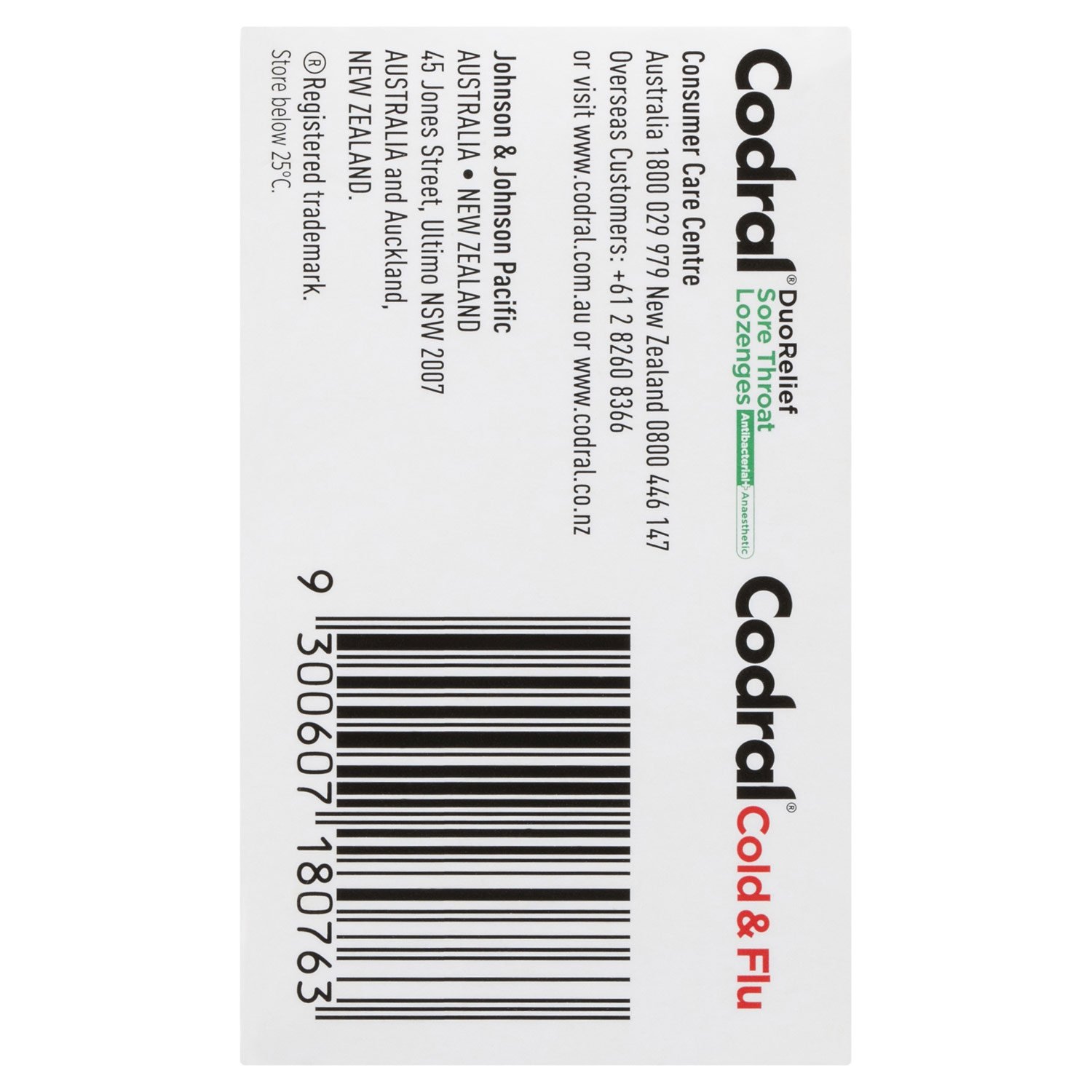 Codral Plus Cold & Flu Decongestant + Sore Throat Lozenges image 4