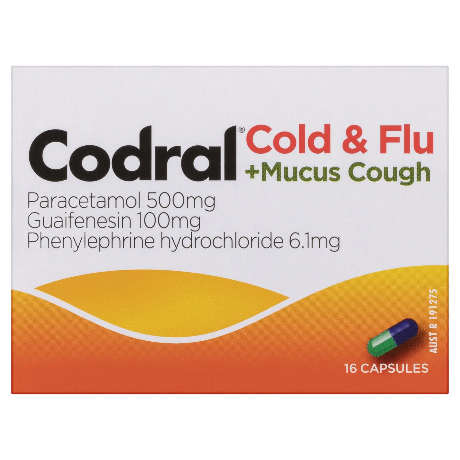 Codral Cold & Flu + Mucus Cough image 2