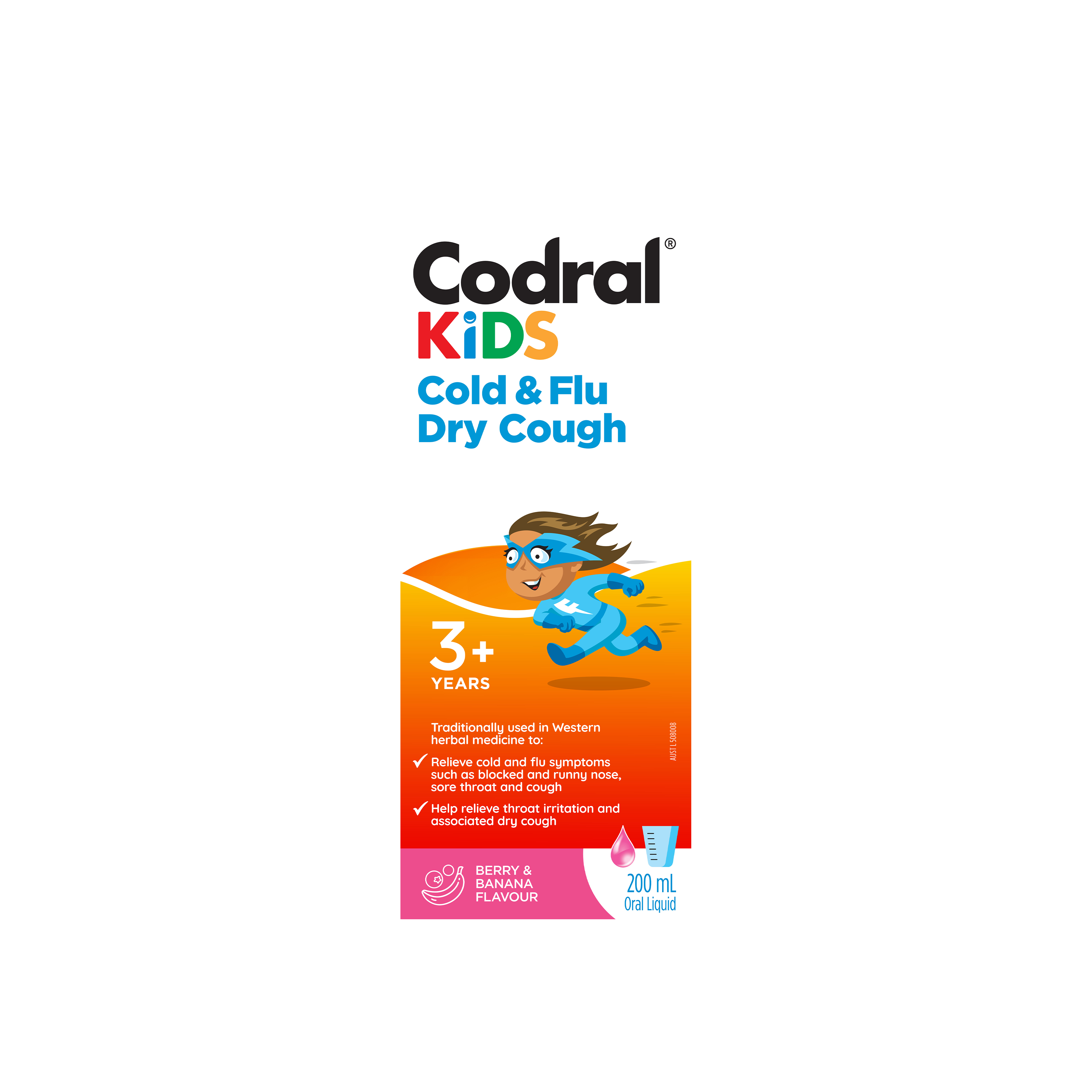 Codral Kids Cold & Flu Dry Cough