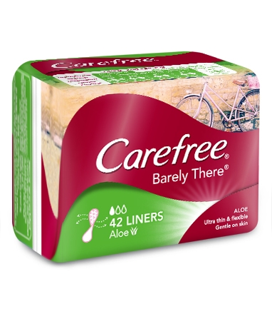 CAREFREE® BARELY THERE® Aloe Liners image 2