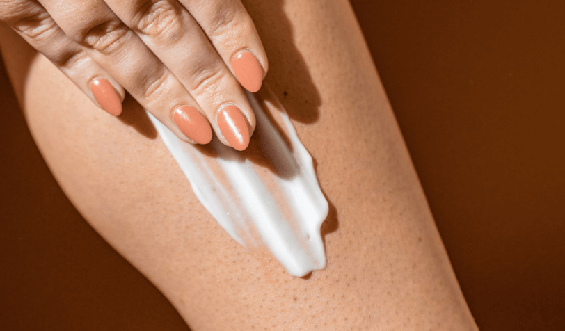 aveeno skin renewal on arm