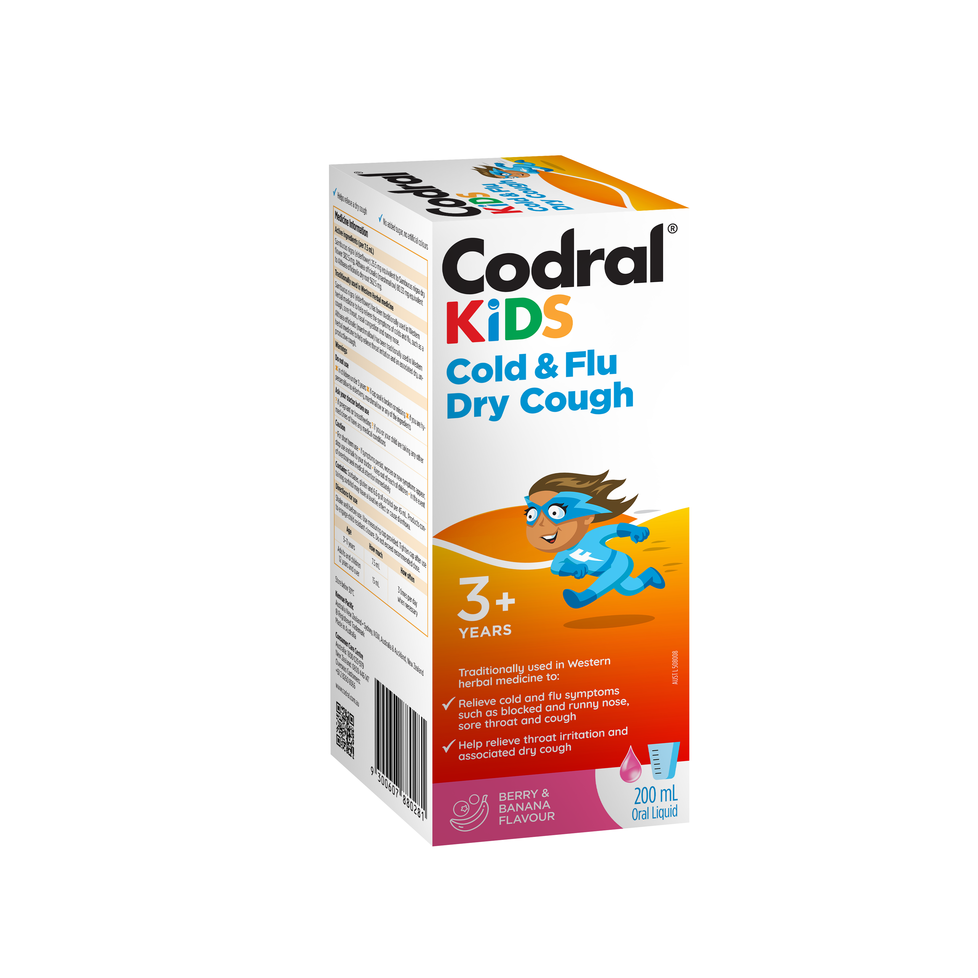 Codral Kids Cold & Flu Dry Cough