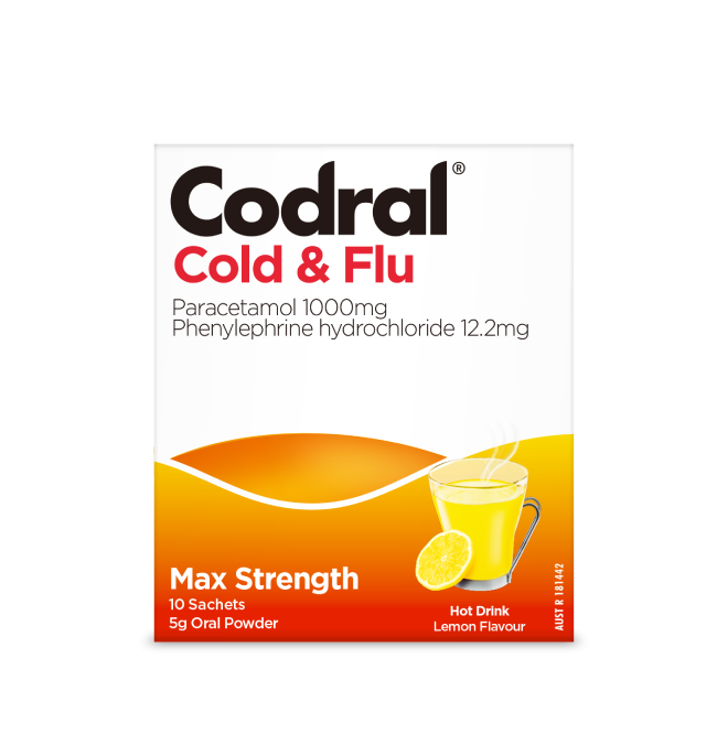 Codral® Cold & Flu Hot Drink image 1