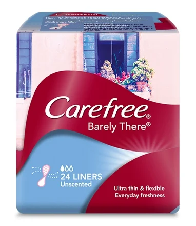 CAREFREE® BARELY THERE® Unscented Liners image 1
