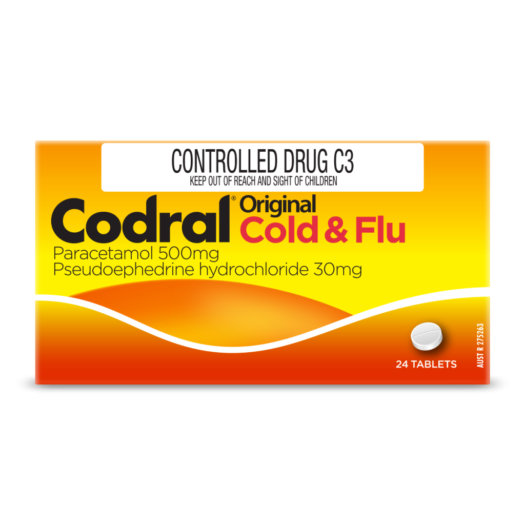 Codral Original Cold & Flu 24 Pack PSE image 1