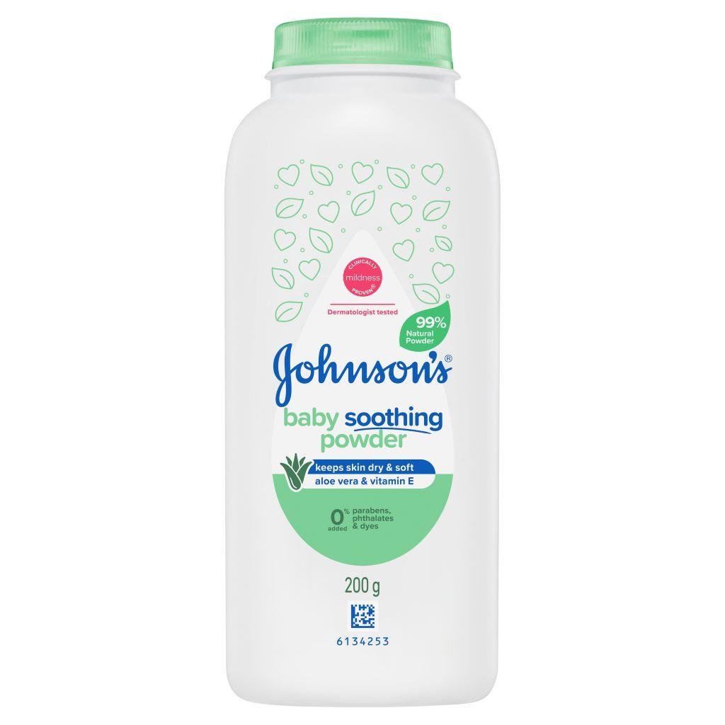 Johnson's® Baby Powder Pure Cornstarch & Aloe image 1