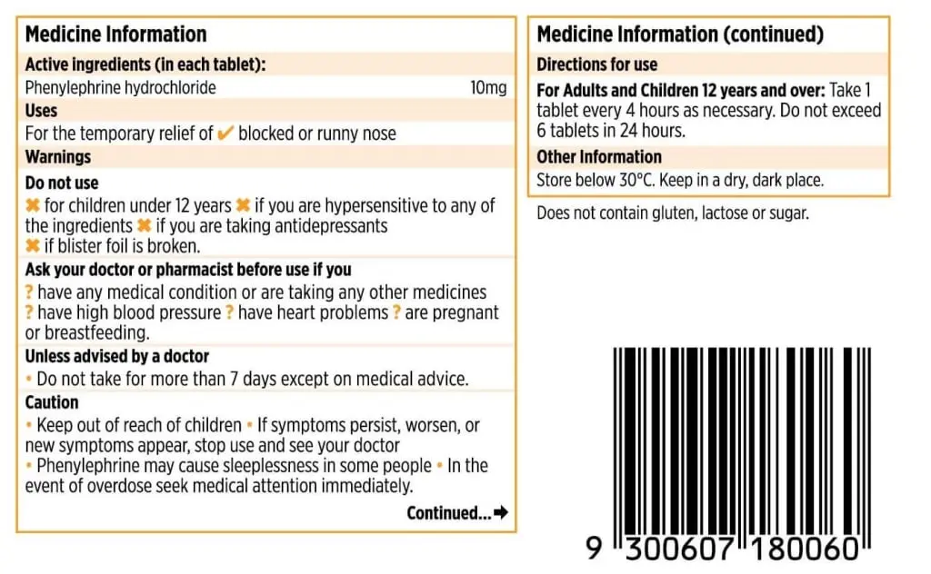 Codral® Decongestant image 2