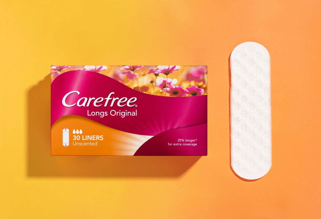 CAREFREE® Original Long Unscented Liners image 3