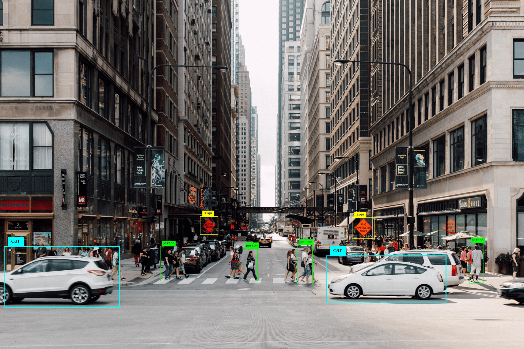 Computer vision being used for traffic analytics