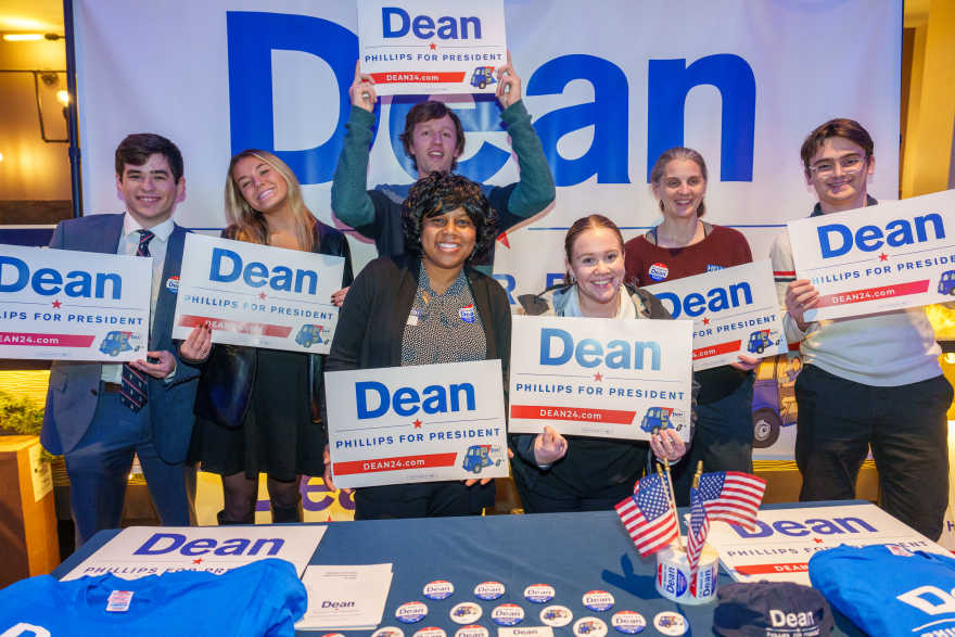 Dean Phillips for Democratic Presidential Candidate, Dean, 2024, President, Democrat, Democrat Candidate