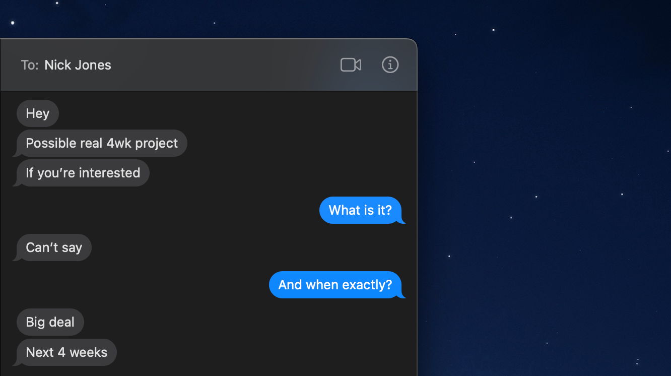 Open Standard chat